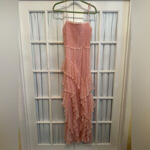 Alice + Olivia long lace dress. 8